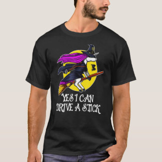 Camiseta Sim, Eu Posso Dirigir Um Unicórnio Mágico Para Hom