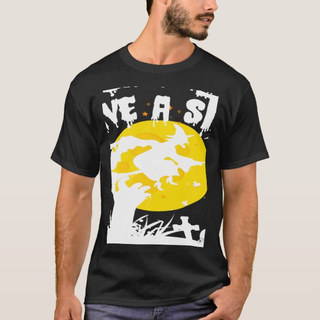 Camiseta Sim, eu posso dirigir uma bruxa de bruxa feliz Hal (Frente)