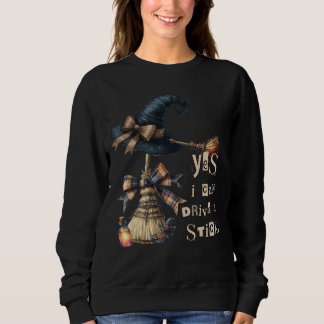 Camiseta Sim, Eu Posso Dirigir Uma Feiticeira Viciada Festa