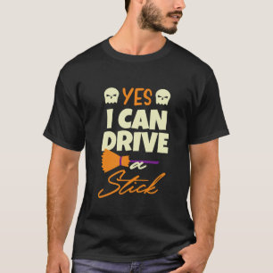 Camiseta Sim, Eu Posso Dirigir Uma Tendência Moderna De Art