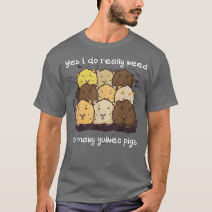 Camiseta Sim, eu realmente preciso de tantas cobaias que ci