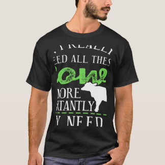 Camiseta Sim, Eu Realmente Preciso De Todas Essas Vacas Pre