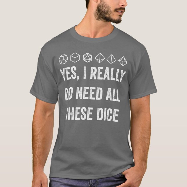 Camiseta Sim, eu realmente preciso de todos esses dados, jo (Frente)