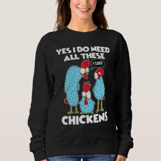 Camiseta Sim, Eu Realmente Preciso de Todos Esses Frangos