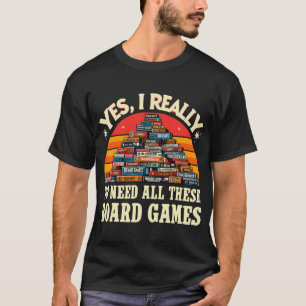 Camiseta Sim, eu realmente preciso de todos esses jogos de