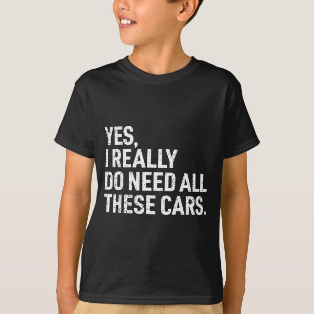 Camiseta Sim, eu realmente preciso de todos esses mecânicos (Frente)