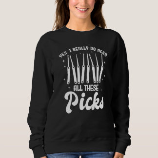 Camiseta Sim, eu realmente preciso de todos esses Picks sel