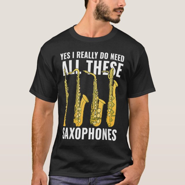 Camiseta Sim, Eu Realmente Preciso De Todos Estes Músicos S (Frente)