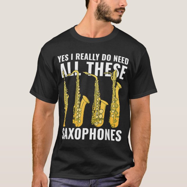 Camiseta Sim, Eu Realmente Preciso De Todos Estes Músicos S (Frente)