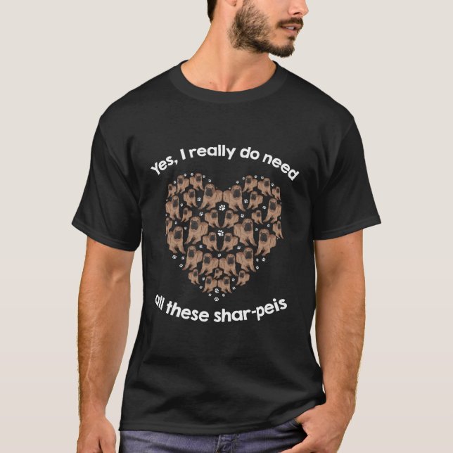 Camiseta Sim, Eu Realmente Preciso De Todos Estes Xixi-Xixi (Frente)