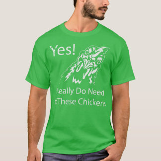 Camiseta Sim, Eu Realmente Preciso Dessas Fazendas Engraçad