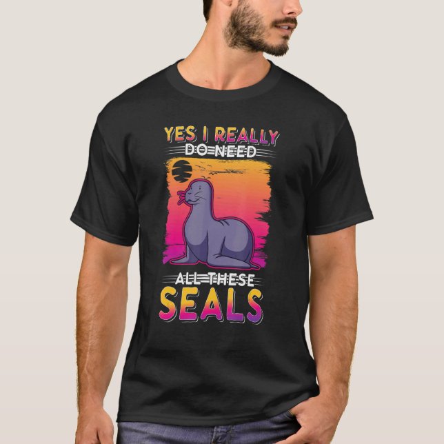 Camiseta Sim, Eu Realmente Preciso Desses Selos (Frente)
