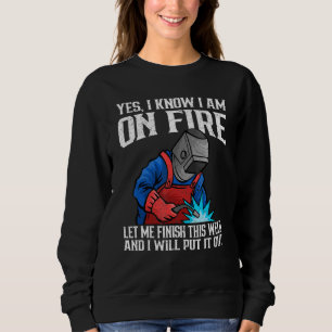 Camiseta Sim, eu sei que estou em chamas Trabalhador de met