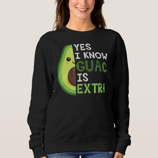 Camiseta Sim, Eu Sei Que Guac É Muito Bonito Avocado Guacam (Frente)