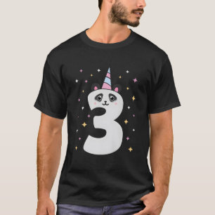 Camiseta Sim, EU SOU 3 Tema de Panda 3º Py