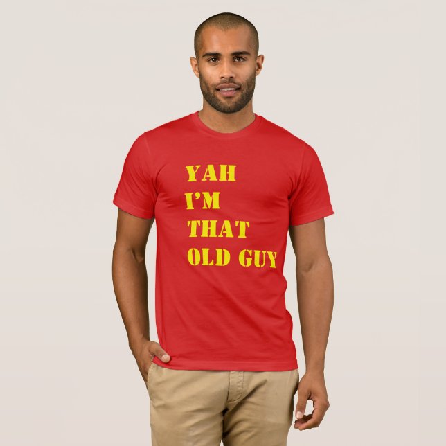 Camiseta Sim, eu sou esse cara, engraçado (Frente Completa)