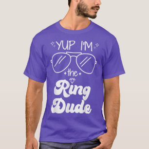 Camiseta Sim, Eu Sou O Anel Cara Anel Bearer Engraçado Par