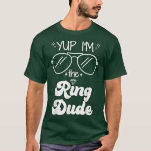 Camiseta Sim, Eu Sou O Anel Cara Anel Bearer Engraçado Par