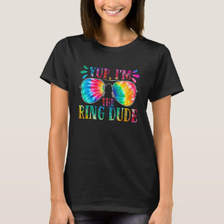 Camiseta Sim, eu sou o cara do anel, meninos de tie dye fof