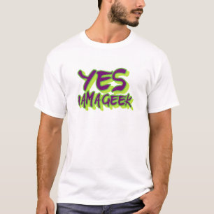 Camiseta Sim eu sou um geek