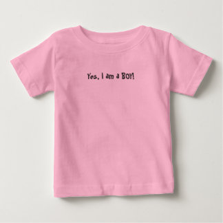 Camiseta Sim, eu sou um MENINO!