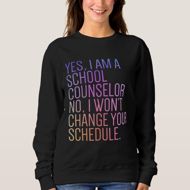 Camiseta Sim, Eu Sou Um Orientador Escolar Não Vou Mudar (Frente)