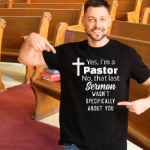 Sim, Eu Sou Um Pastor, Sermão Não é Sobre Você Eng