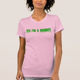 Camiseta Sim eu sou UMA ESFREGA!!!!!!! , Toxicómano do