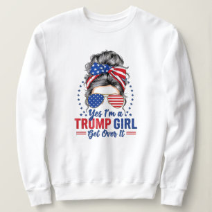 Camiseta Sim, eu sou uma Trump Girl