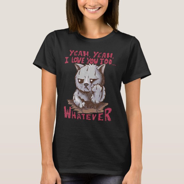 Camiseta Sim, Eu Também Te Amo Qualquer Que Seja (Frente)