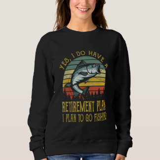 Camiseta Sim, eu tenho um plano de aposentadoria para ir pe