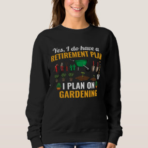 Camiseta Sim, eu tenho um plano de aposentadoria, vou cuida