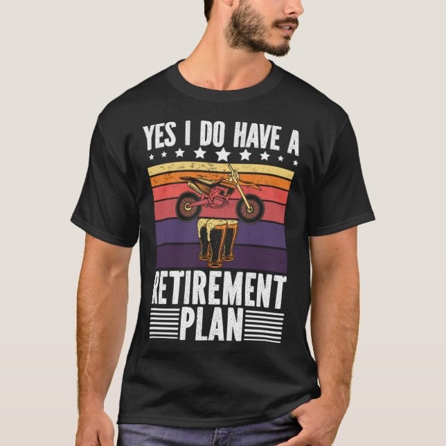Camiseta Sim, Eu Tenho Um Plano De Retirada De Camada De Ca (Frente)