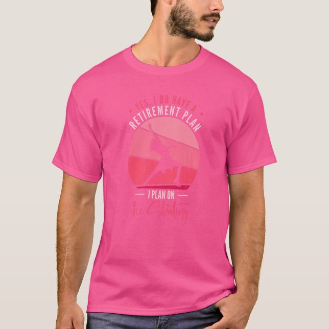 Camiseta Sim, Eu Tenho Um Plano De Retirada Eu Planejo No P (Frente)