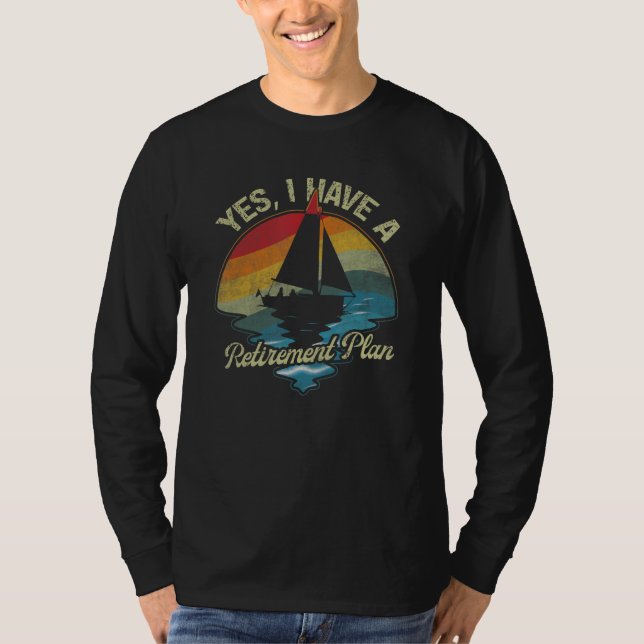 Camiseta Sim, Eu Tenho Uma Central De Aposentadoria De Barc (Frente)