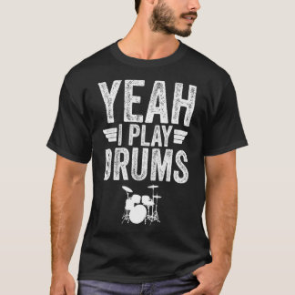 Camiseta Sim, Eu Toco Drummer Engraçado