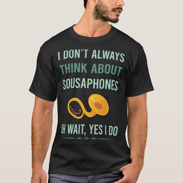 Camiseta Sim, faço Sousaphone (Frente)