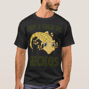 Camiseta SIM, FALO COM GECKOS Funny Gecko Lizard Reptile Lo