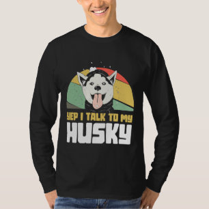 Camiseta Sim, Falo Com O Meu Rouco Huskybaby