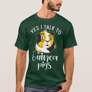 Camiseta Sim, falo com porcos da Guiné