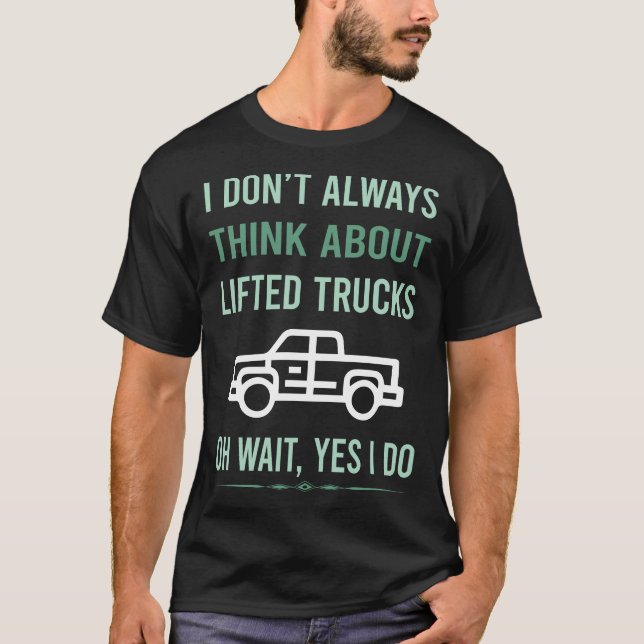 Camiseta Sim, Levantei Caminhões (Frente)