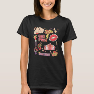 Camiseta Sim Meninas Mulheres Poderosas Feministas Internac
