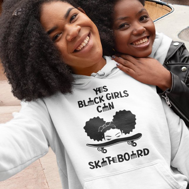 Camiseta Sim, Meninas Negras Conseguem Desenhar (Criador carregado)