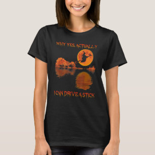 Camiseta Sim, na verdade eu posso pilotar uma vassoura voad