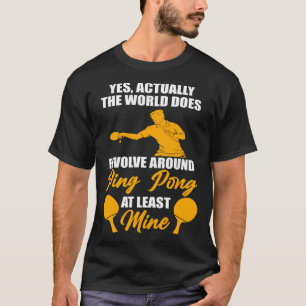Camiseta sim, na verdade o mundo gira em torno da mesa de p