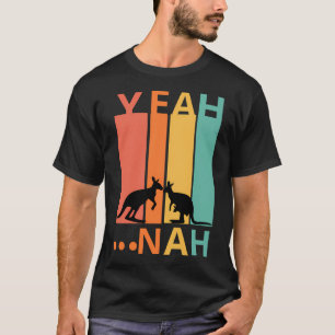 Camiseta Sim Nah - australianos ditas - australiano engraça