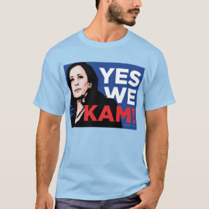 Camiseta Sim, nós KAM! Kamala Harris para Presidente