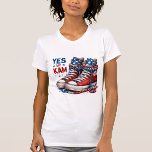 Camiseta Sim Nós Kam Patriotic Kamala Harris 2024