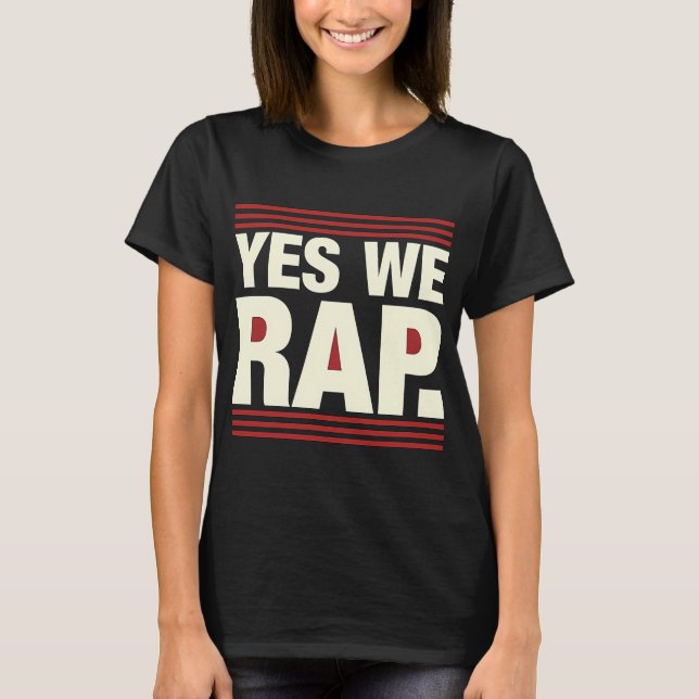 Camiseta Sim nós rapeamos (Frente)