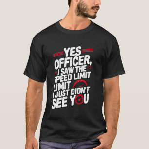Camiseta Sim Oficial Acelerando para Entusiastas de Carros 